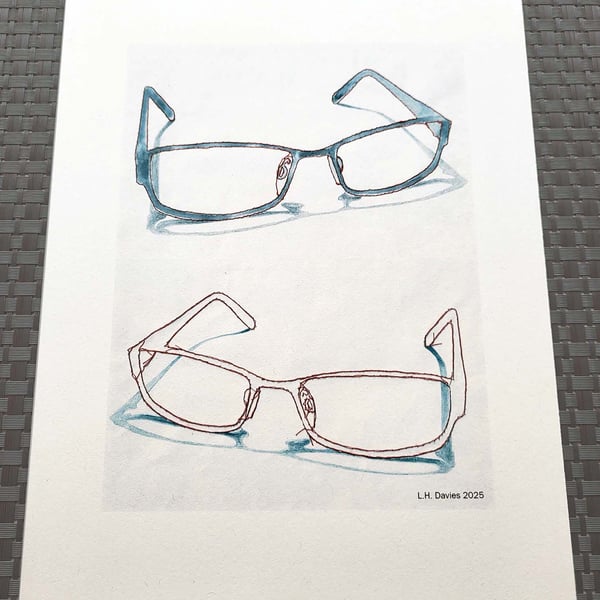 Mixed Media Art Print - 'Looking Good' Limited Edition