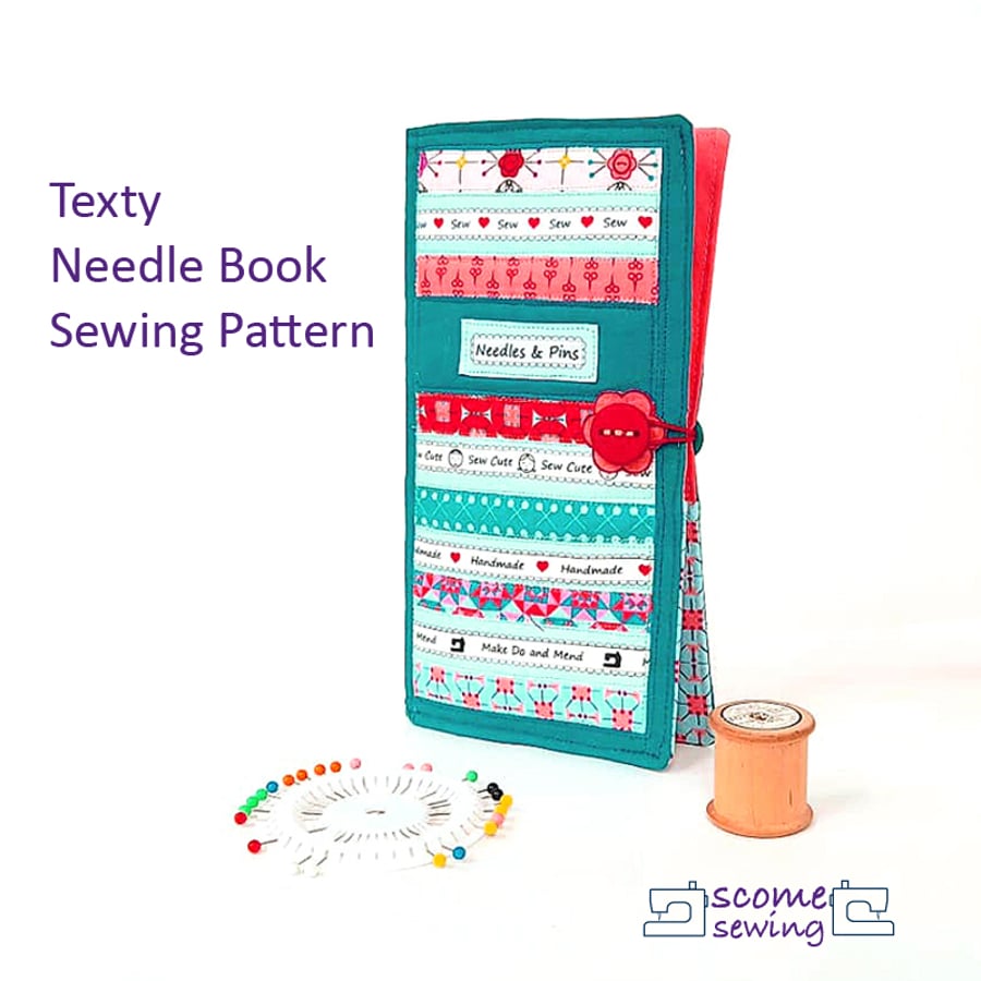 PDF Texty Needle Book Sewing Case Pattern