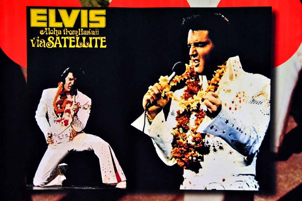 Elvis Presley On Tour Exhibition Photograph Print