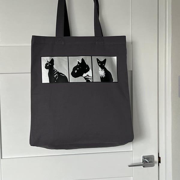 Tote Bag with original Cat design.