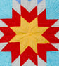  Quilt Wall hanging - Lone Star Patchwork. - Image 2