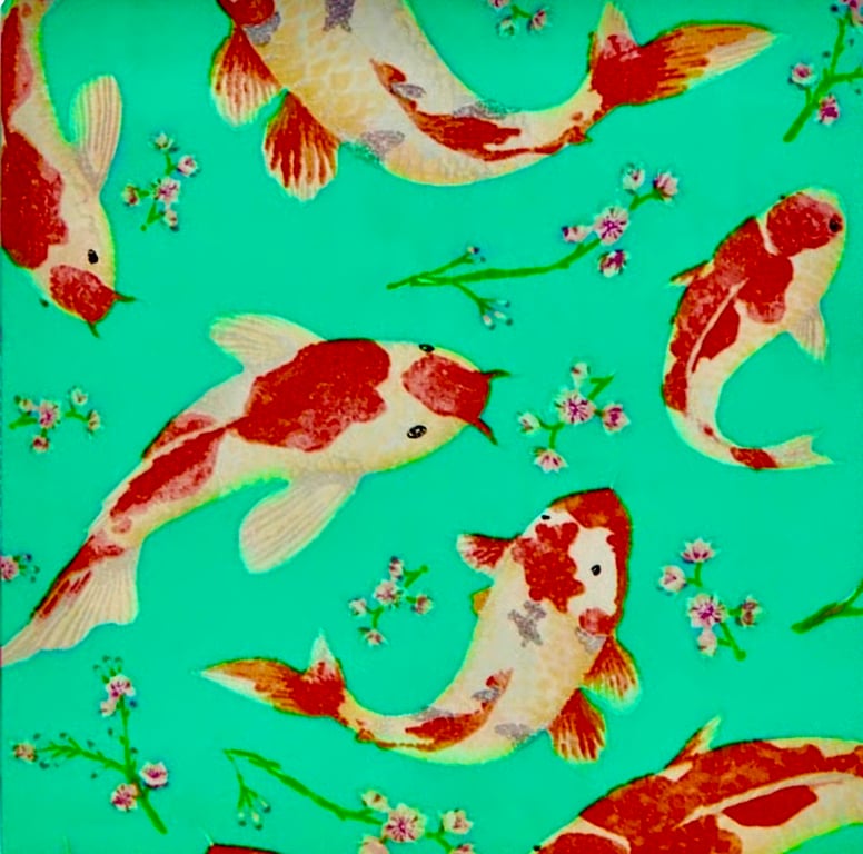 Koi Carp Fat Quarter 