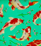 Koi Carp Fat Quarter  - Image 1