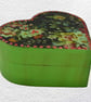 Heart: Decorated Wooden Trinket Keepsake Box 13cm - Image 4