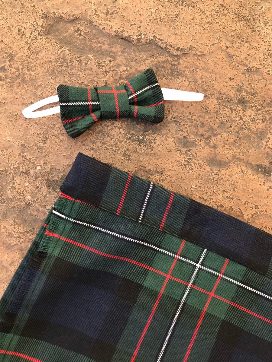 Ferguson Tartan Kilt and Bow Tie for babies , children