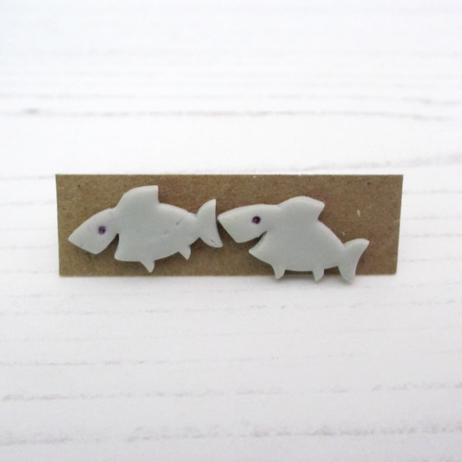Shark Stud earrings