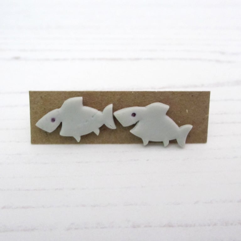 Shark Stud earrings