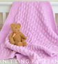 Baby Blanket Knitting Pattern Design 14 Printed Copy