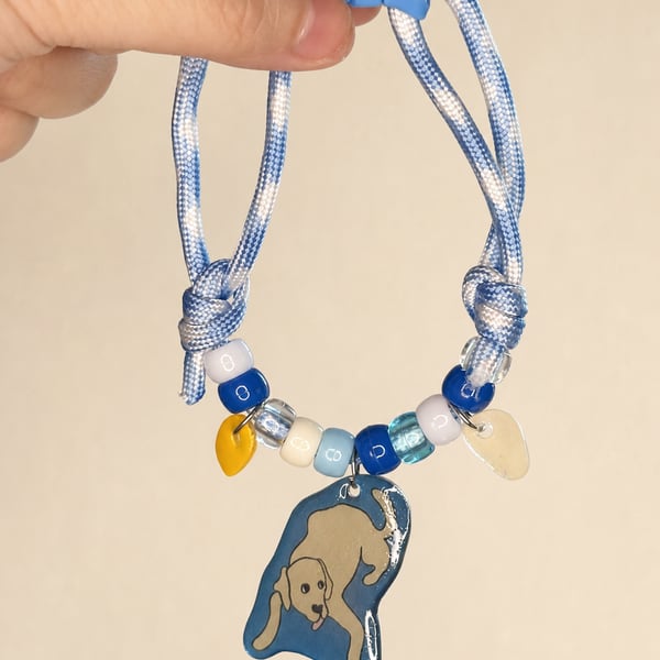 Payday Please Dog – Handmade Original Pet Illusration Pet Collar