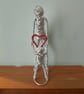 Figures made of wire Love between Parent and child 