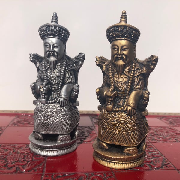 Oriental Chess Pieces - Highly Detailed Large Imperial theme (chess pieces only)