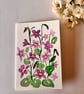 Wild violet card  - Image 1