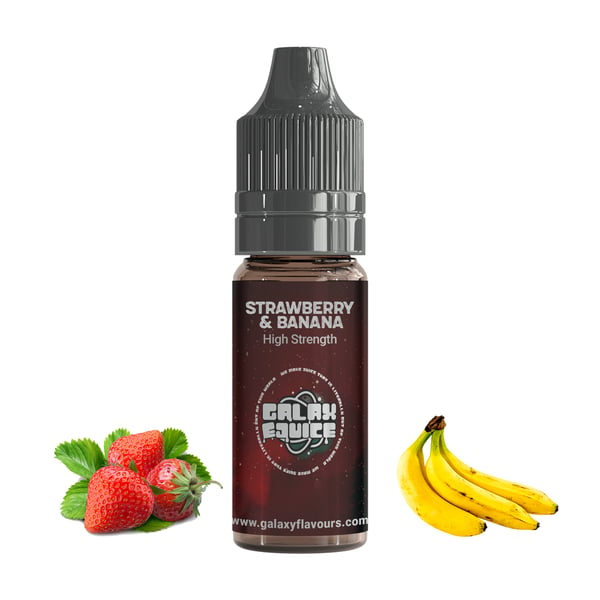 Strawberry and Banana High Strength Professional Flavouring. Over 250 Flavours.