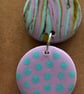 Colourful Summery Unique Boho Style Drop Earrings - Image 2
