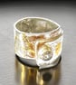 Mystical Silver And Gold Wrap Ring - Image 2