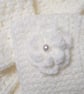 Handmade Cardigan and Hat Heirloom Gift Set, Choice of Colours  - Image 2