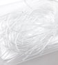50g Clear Bullseye 90coe glass Vitrigraph stringers - Image 2