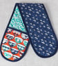 Oven Gloves, Japanese inspired - Image 1