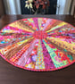 Sun Ray large circular quilted table topper Kaffe Fassett 2