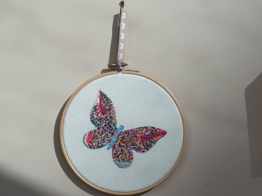 Embroidered Butterfly 
