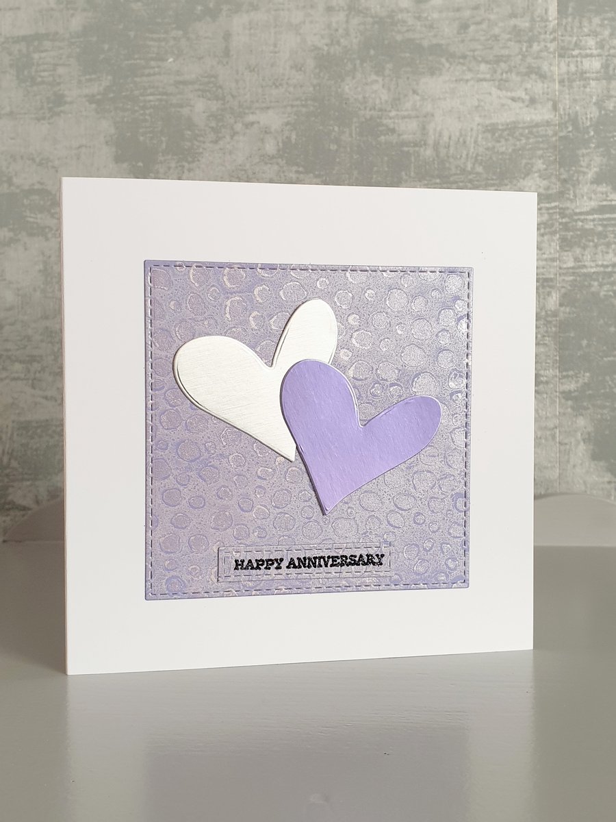 Lilac Anniversary Card