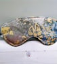 Sleep Mask Gift Set, Blue Batik Scrunchie, Headband, Perfectly Imperfect - Image 8
