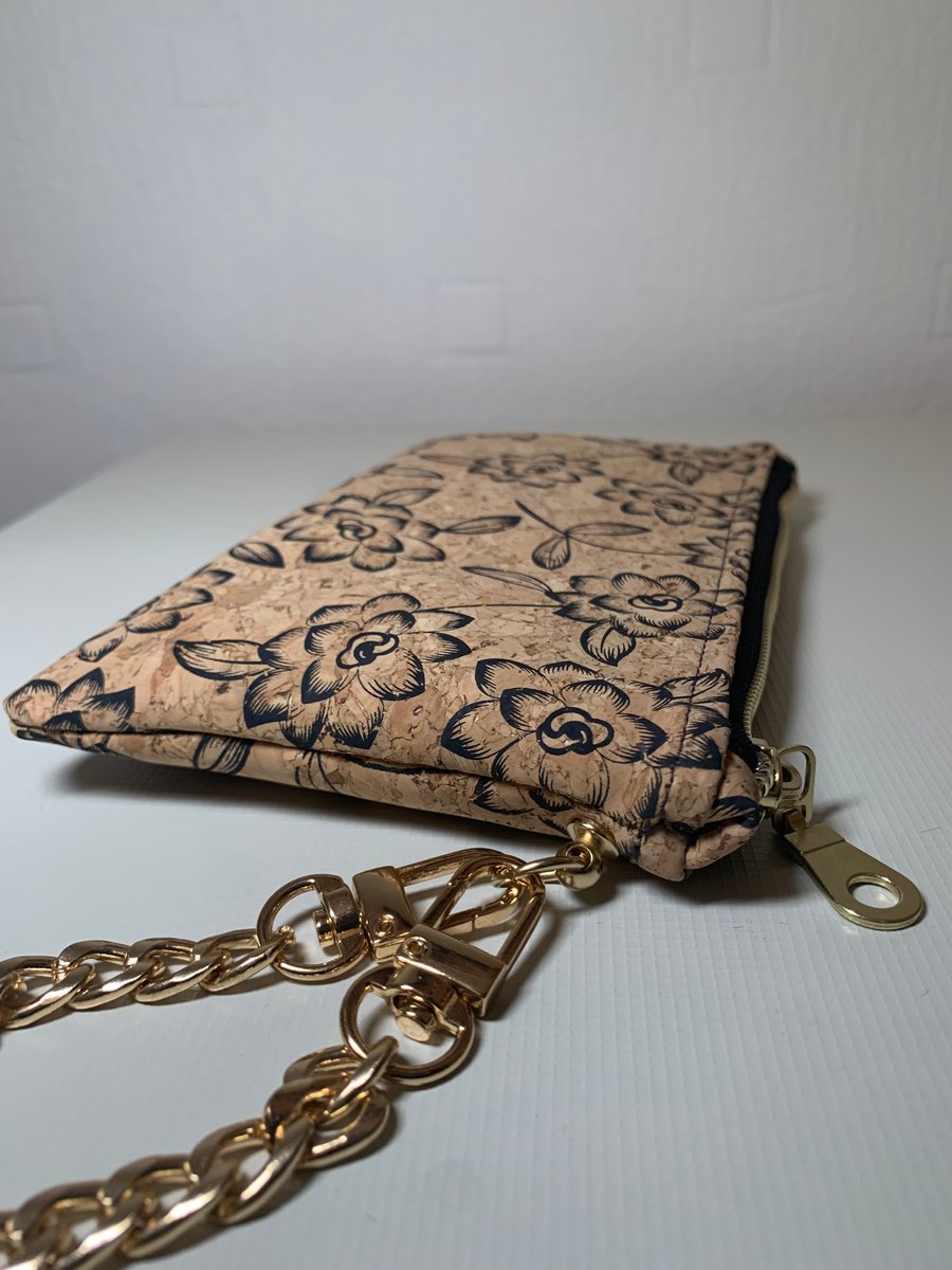 Rose Wristlet Clutch