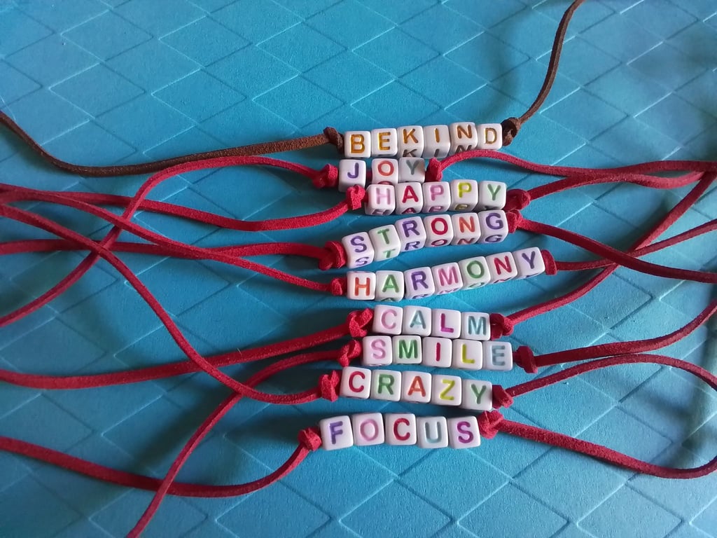 Bracelet. Friendship bracelet. Stocking filler. Fun.