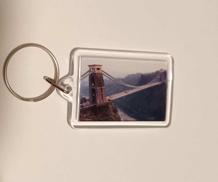 Bristol Clifton Suspension Bridge photography keyring