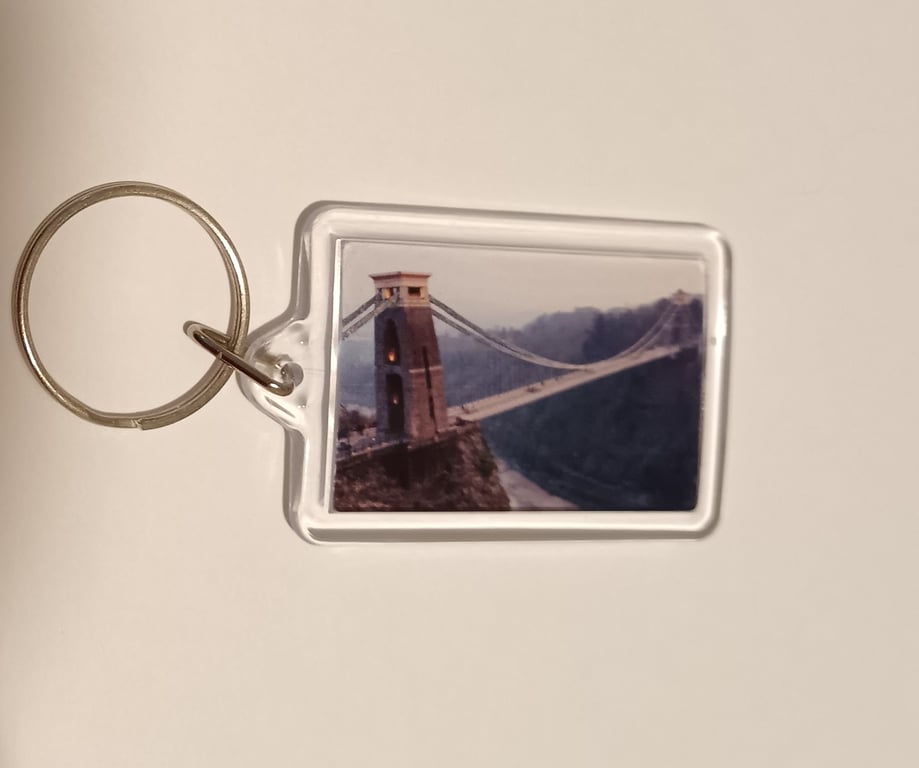Bristol Clifton Suspension Bridge photography keyring