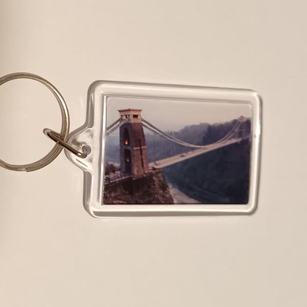 Bristol Clifton Suspension Bridge photography keyring