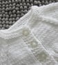 Newborn Three Button Baby Cardigan - Image 3
