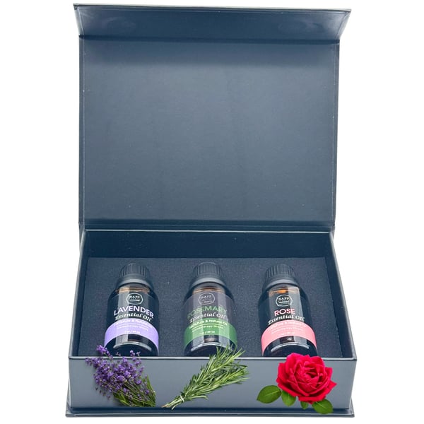 Lavender Essential Oil , Rosemary Essential Oil , Rose Essential Oil 