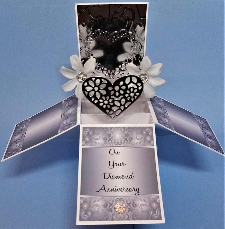 60th Diamond Anniversary Card