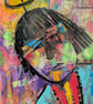 'Academic' Original Oil Pastel on Painting - Image 2
