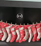 Advent Stocking Garland  - Image 1