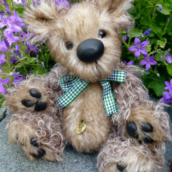 'Pepper'. A bear with a special message in a bottle