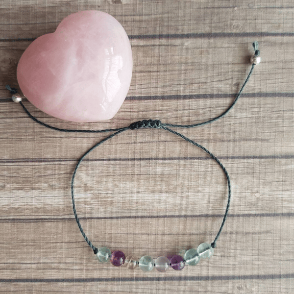 Fluorite bracelet - mental enhancement and clarity, improved decision making