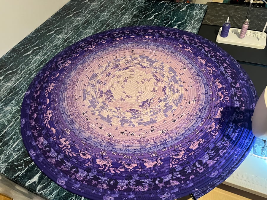 Handmade Jelly Roll Rug