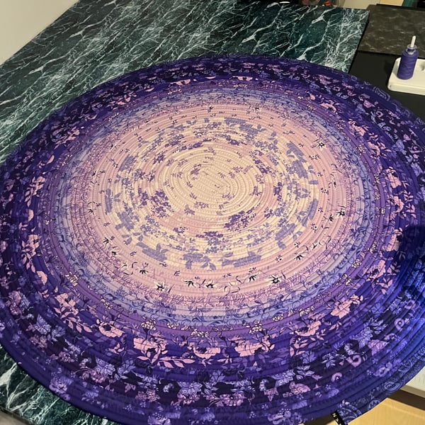 Handmade Jelly Roll Rug