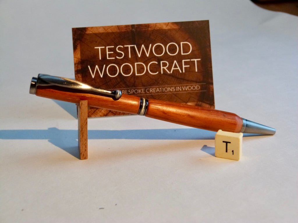 Handcrafted wooden pen