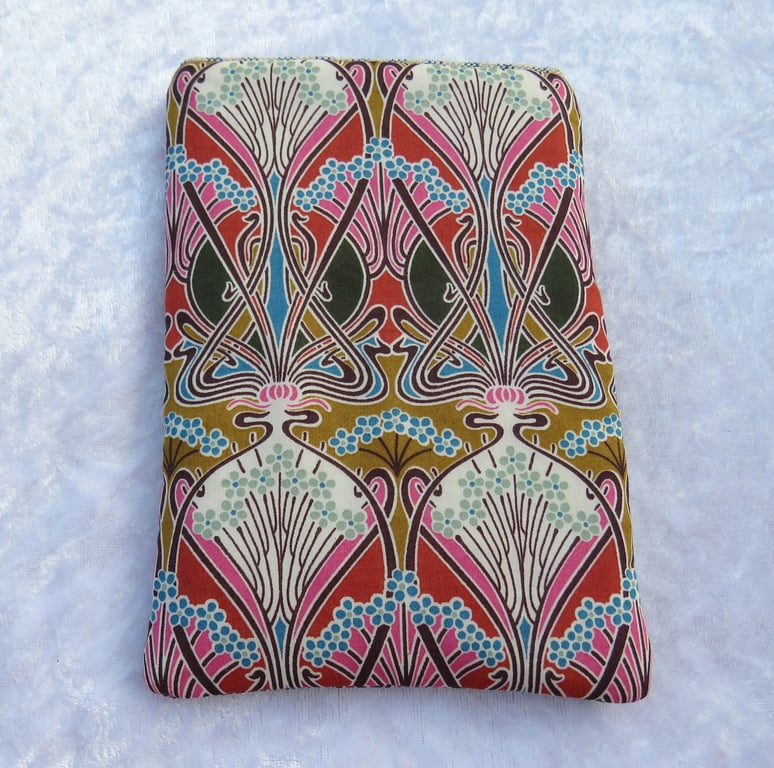 Passport Cover, made from Liberty Tana Lawn, Ianthe,  passport pouch