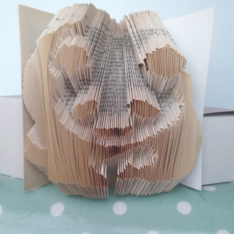 Panda MMF Book Folding Pattern - EMAILED PDF PATTERN