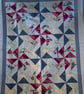 Patchwork Quilt and Cushion Set - Image 1