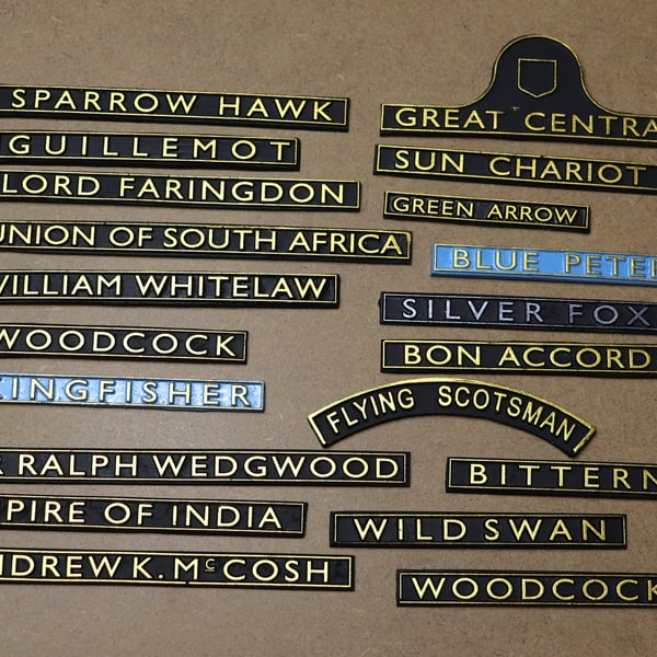 Locomotive Nameplates L N E R  to collect or a rail tour memento First List