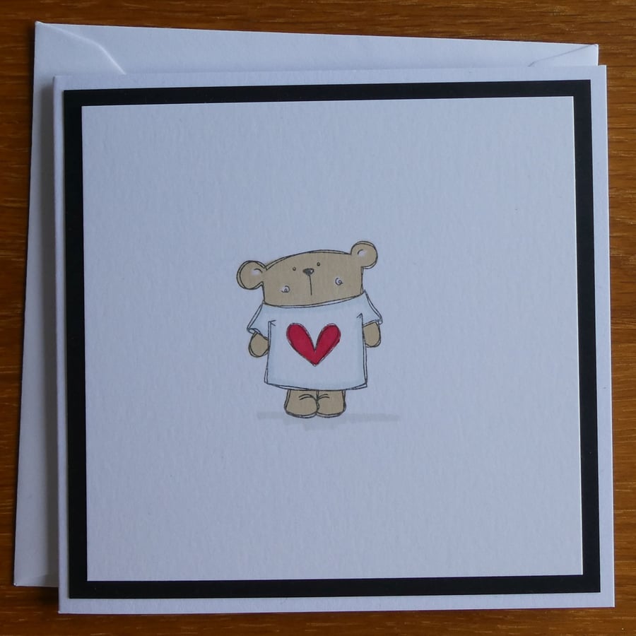 Little Bear Blank Card