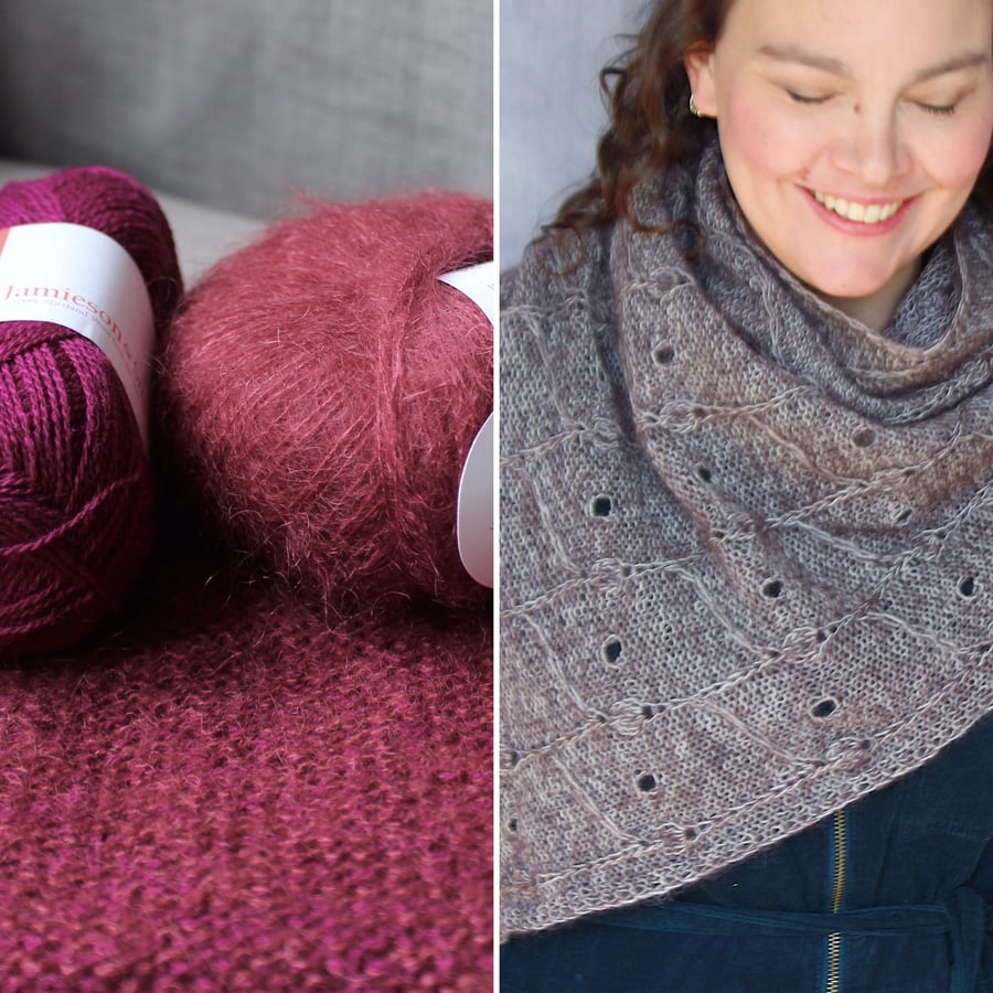 Loanin Shawl Kit (Red)