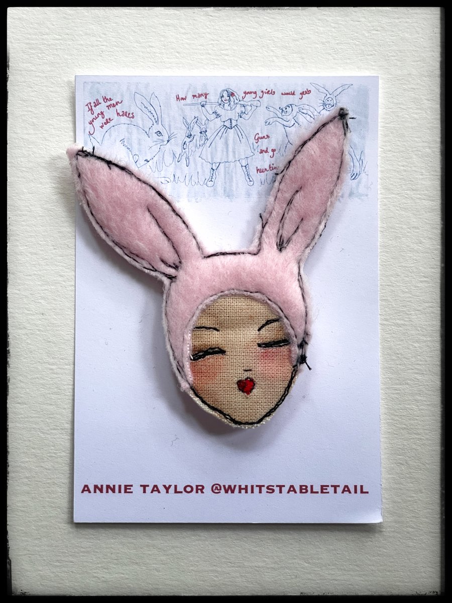 Bunny Girl Brooch