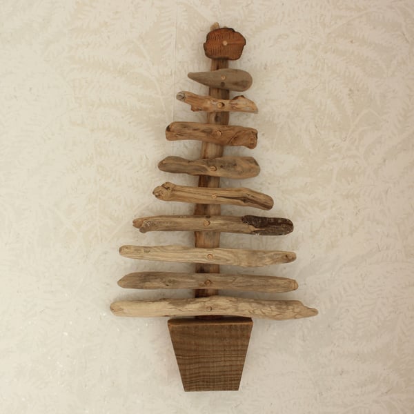 Driftwood Christmas tree