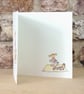 Blank Card Daisies Tea Party Blank  Eco friendly - Image 2